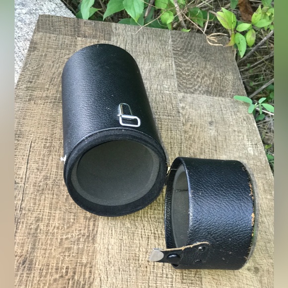 1970s Vintage Black VIVITAR Hinged Lid Foam Lined Camera Lens Carrying Case - Picture 3 of 15